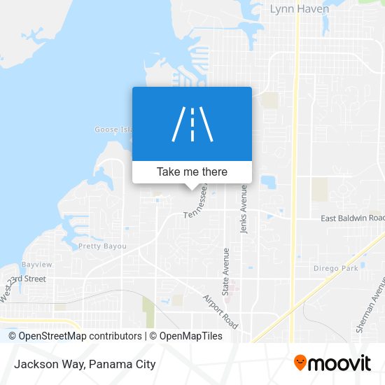Mapa de Jackson Way