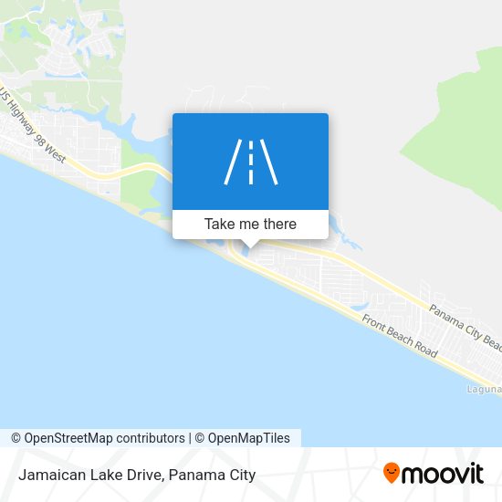 Jamaican Lake Drive map