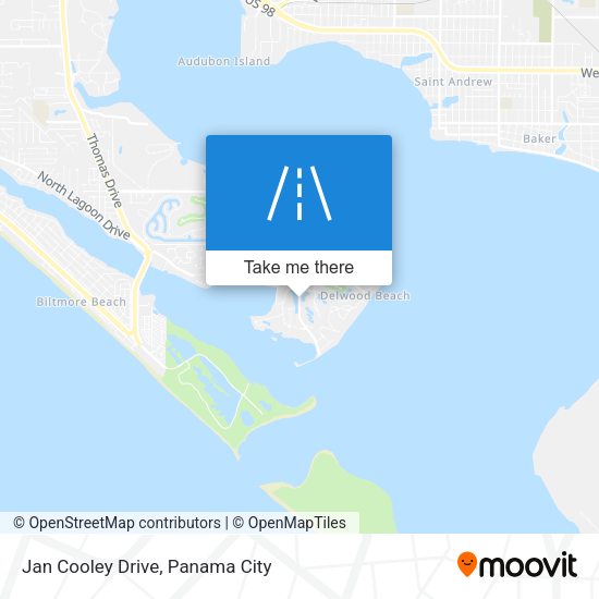 Jan Cooley Drive map