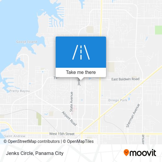 Mapa de Jenks Circle