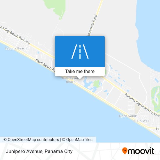 Mapa de Junipero Avenue