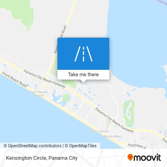 Mapa de Kensington Circle