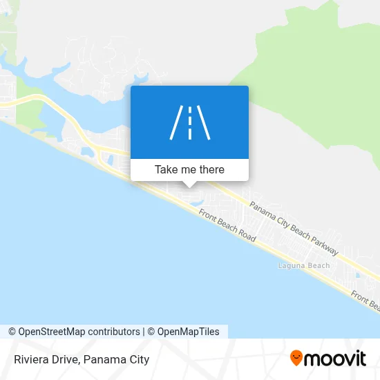 Riviera Drive map