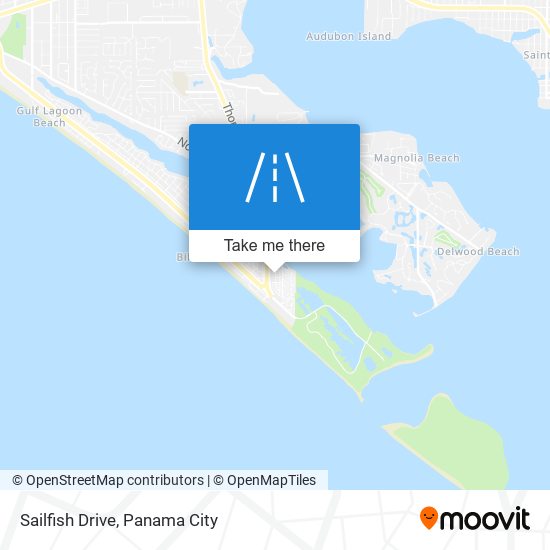 Sailfish Drive map