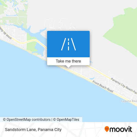 Mapa de Sandstorm Lane
