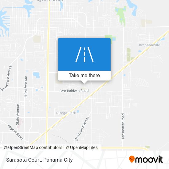 Sarasota Court map