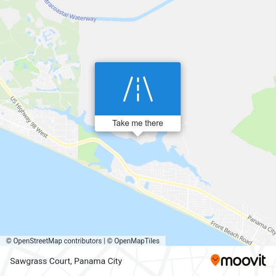 Mapa de Sawgrass Court