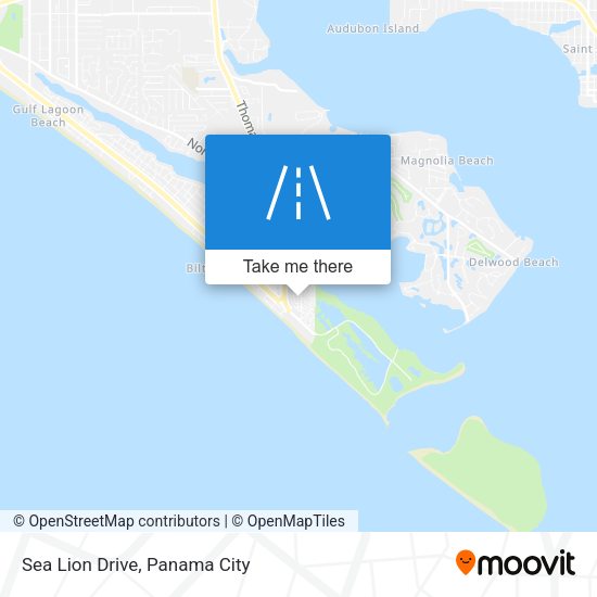 Sea Lion Drive map
