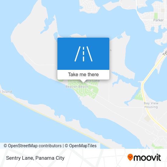 Mapa de Sentry Lane