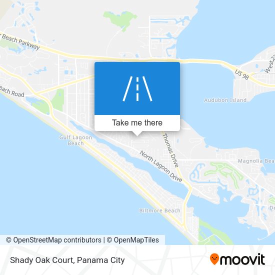 Mapa de Shady Oak Court