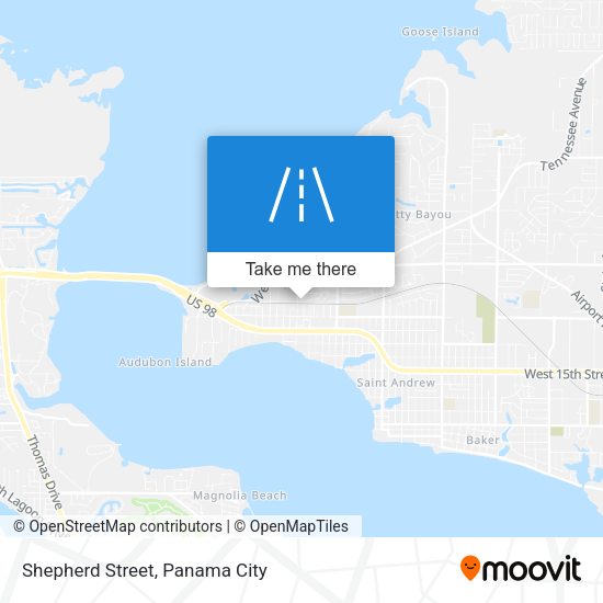 Shepherd Street map