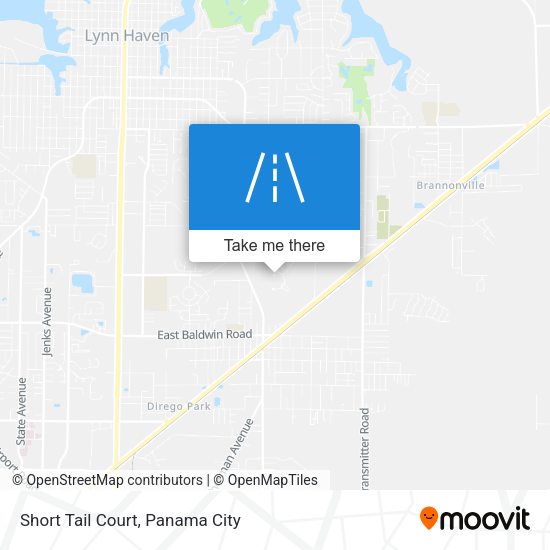 Short Tail Court map