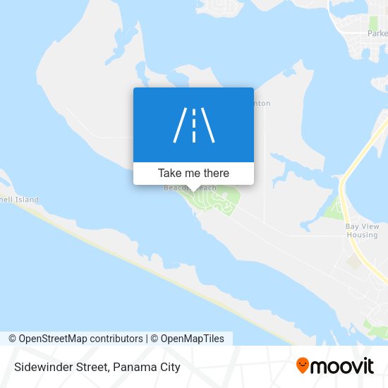Sidewinder Street map