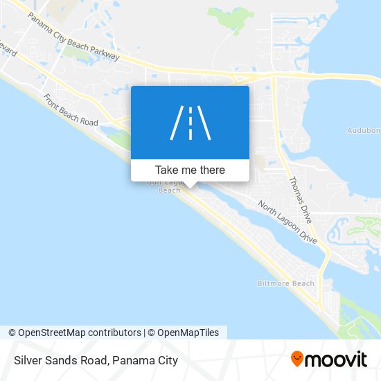 Mapa de Silver Sands Road