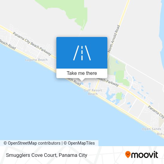 Mapa de Smugglers Cove Court
