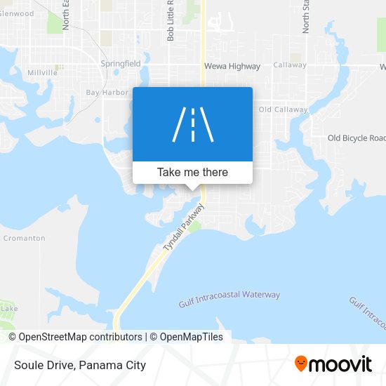 Soule Drive map