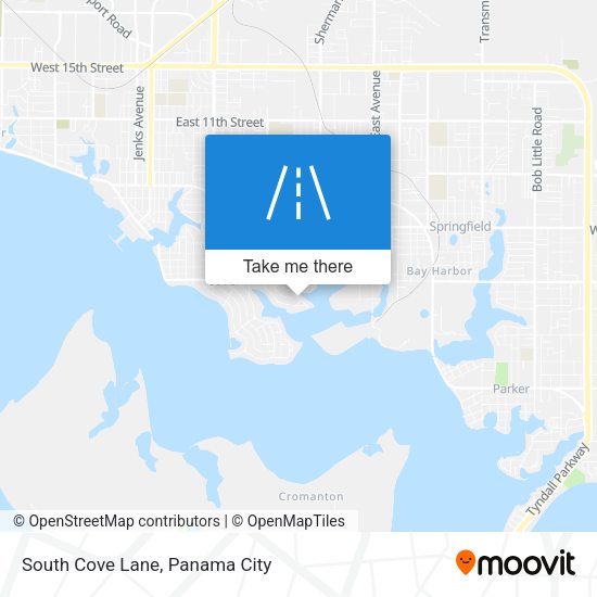 Mapa de South Cove Lane