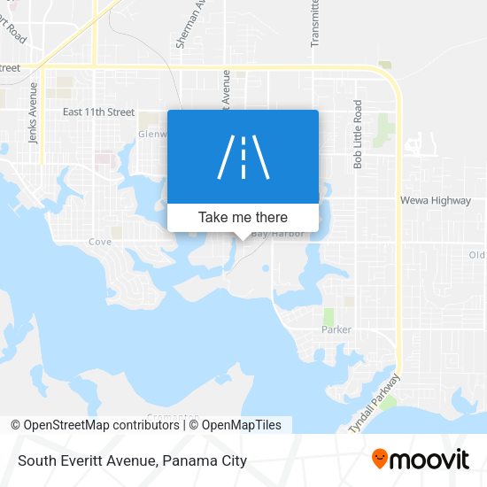 Mapa de South Everitt Avenue