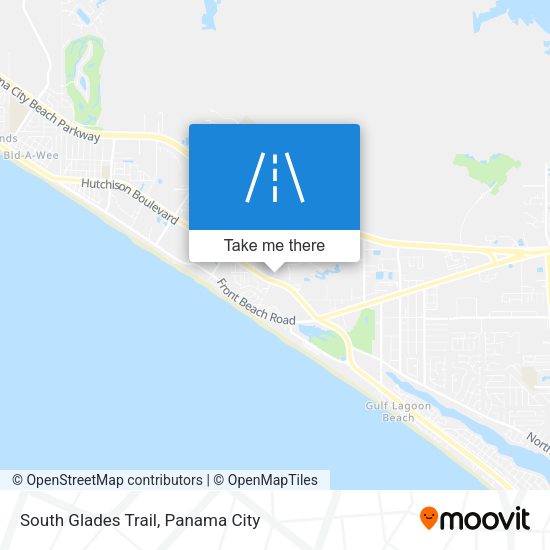 South Glades Trail map
