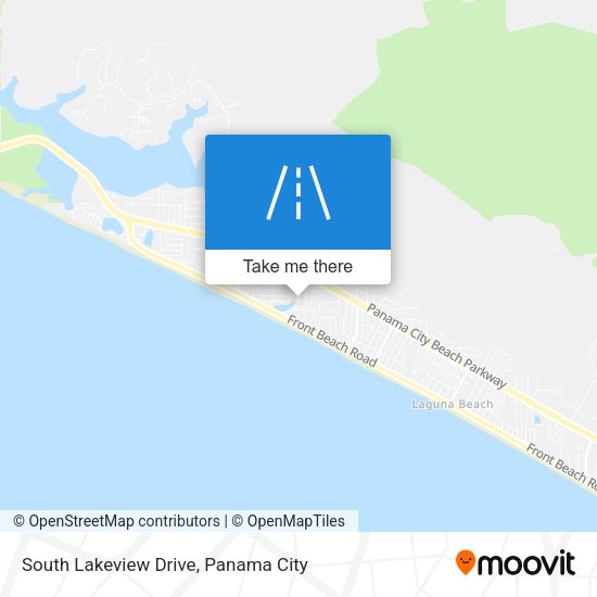 South Lakeview Drive map