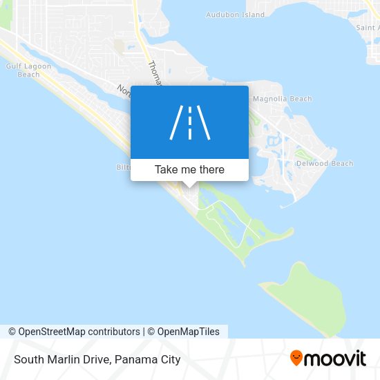 South Marlin Drive map