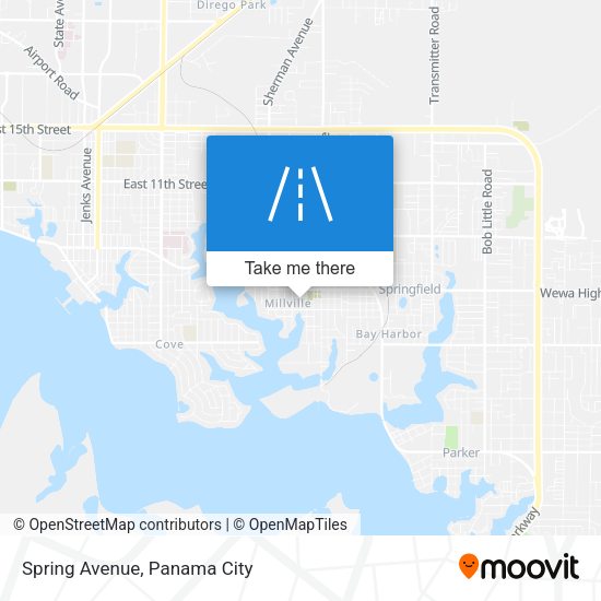 Mapa de Spring Avenue