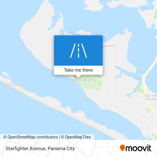 Starfighter Avenue map
