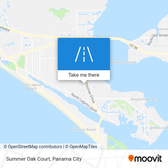 Summer Oak Court map