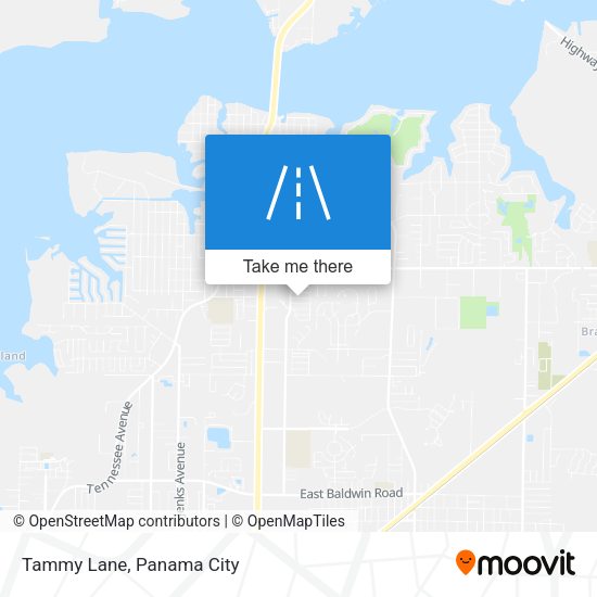 Mapa de Tammy Lane