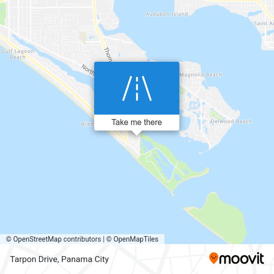 Mapa de Tarpon Drive