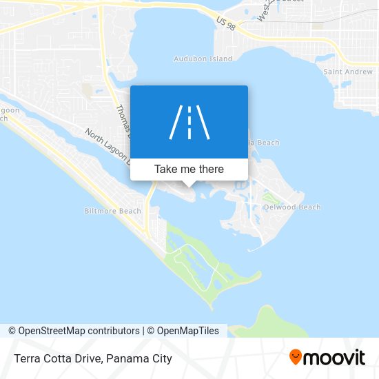Terra Cotta Drive map