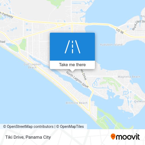 Mapa de Tiki Drive