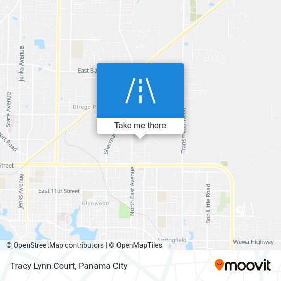 Tracy Lynn Court map