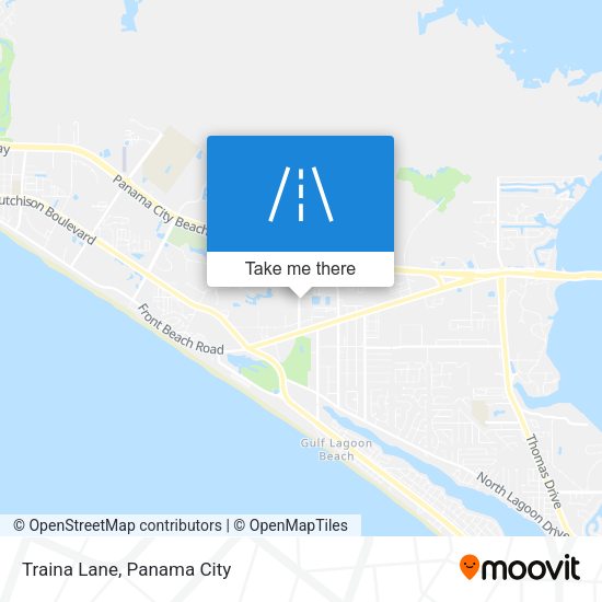 Mapa de Traina Lane