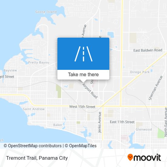 Tremont Trail map