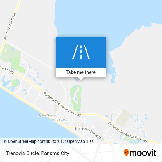 Mapa de Trenovia Circle