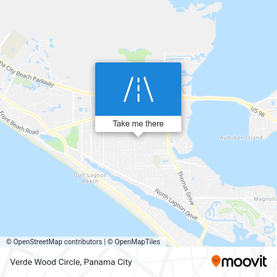 Verde Wood Circle map