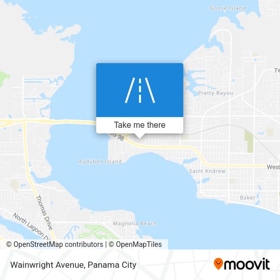 Wainwright Avenue map