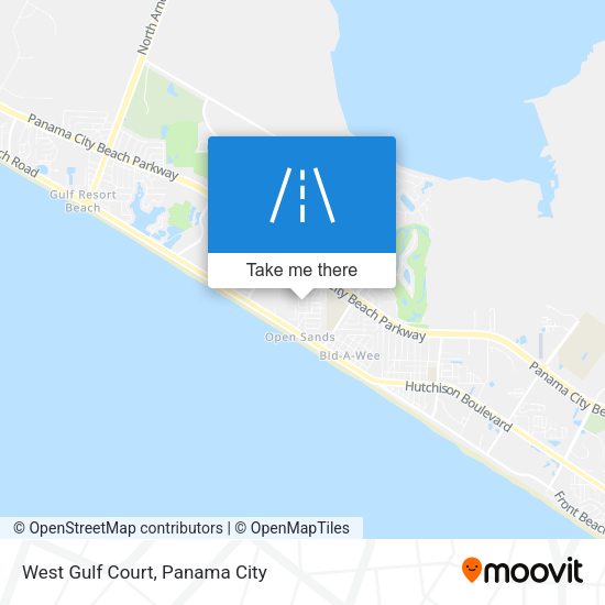 West Gulf Court map