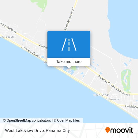 West Lakeview Drive map