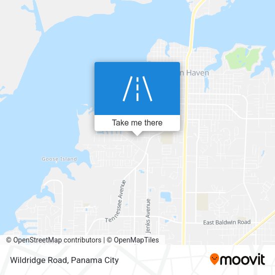 Mapa de Wildridge Road