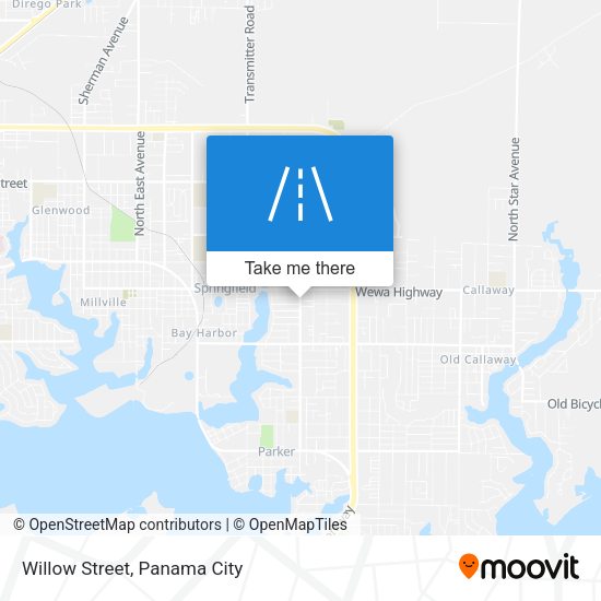 Willow Street map