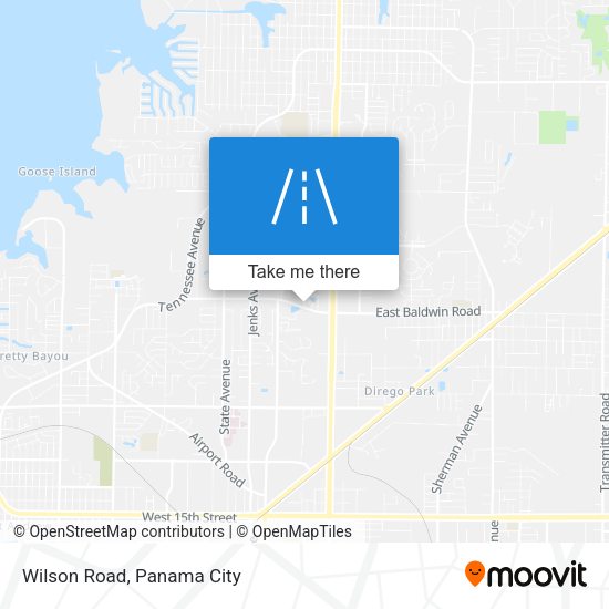 Mapa de Wilson Road