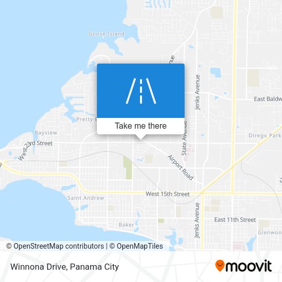Mapa de Winnona Drive