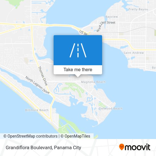 Mapa de Grandiflora Boulevard