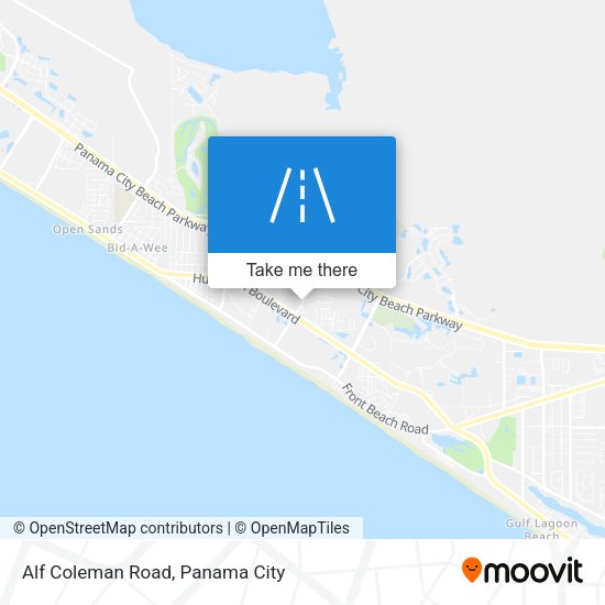 Mapa de Alf Coleman Road