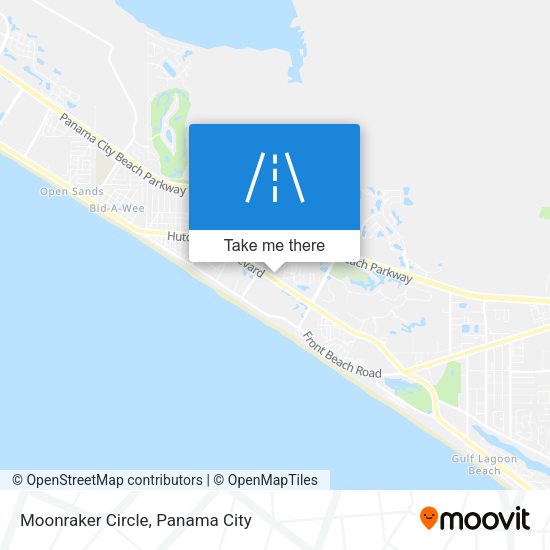 Moonraker Circle map