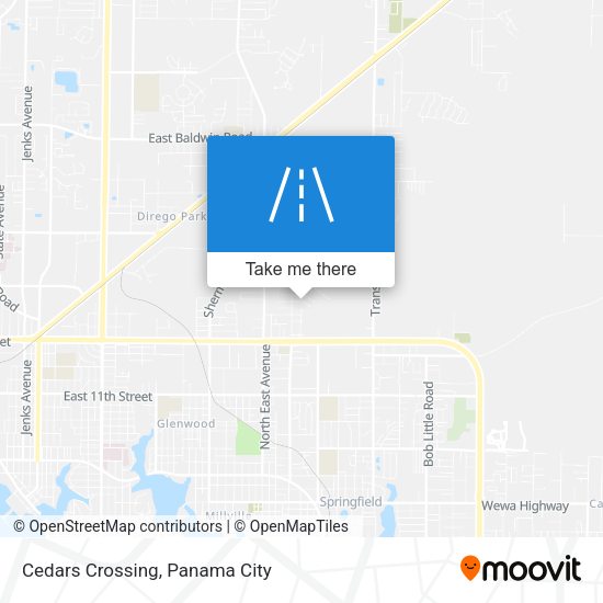 Mapa de Cedars Crossing