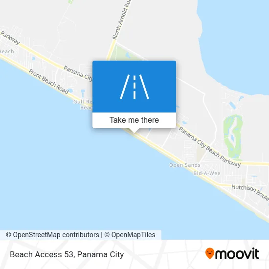 Beach Access 53 map