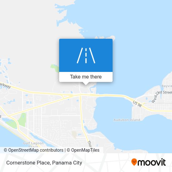 Mapa de Cornerstone Place